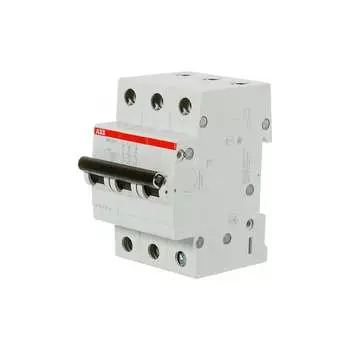 Трехполюсный автоматический выключатель ABB S203 2CDS253001R0134