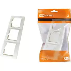 Трехпостовая горизонтальная рамка TDM ELECTRIC Таймыр SQ1814-0028