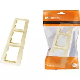 Трехпостовая горизонтальная рамка TDM ELECTRIC Таймыр SQ1814-0128