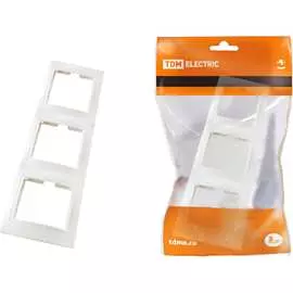 Трехпостовая вертикальная рамка TDM ELECTRIC Таймыр SQ1814-0027