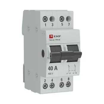 Трехпозиционный переключатель EKF ТПС-63 PROxima TPS240