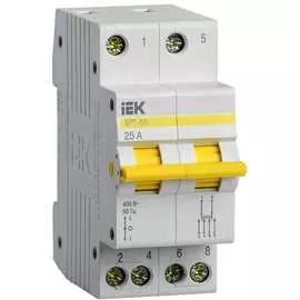 Трехпозиционный выключатель-разъединитель IEK ВРТ-63 MPR10-2-025