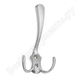 Трехрожковый крючок Tech-Krep матовый хром 129915