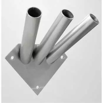 Трехрожковый настенный кронштейн для флага PALITRA TECHNOLOGY 50500-3-AISI