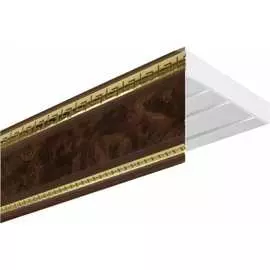 Трехрядный карниз Эскар ЭКОНОМ Антик 533430180