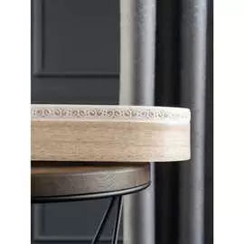 Трехрядный потолочный составной карниз Peora