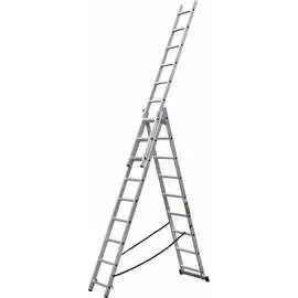 Трехсекционная алюминиевая лестница SMARTY SN011-309