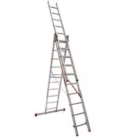Трехсекционная лестница Новая Высота 3x10 604310