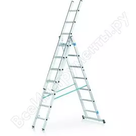 Трехсекционная лестница zarges 3х10 44840
