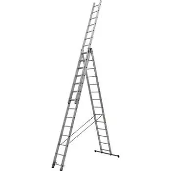Трехсекционная раскладная лестница НАШ 111314