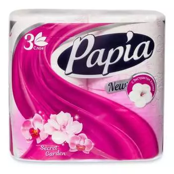 Трехслойная бумага PAPIA SECRET GARDEN 1015031414