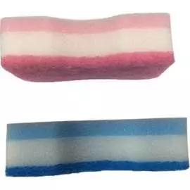 Трехслойные губки для посуды EUROHOUSE 14000