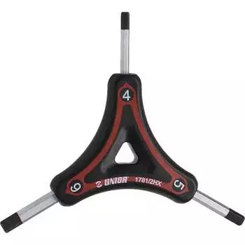 Трехсторонний шестигранный ключ Unior 624909