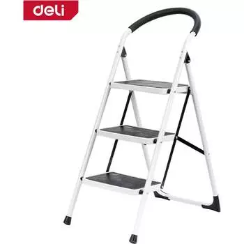 Трехступенчатая стальная стремянка DELI dl509013 123215