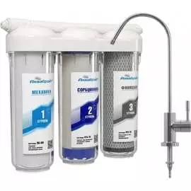 Трехступенчатый фильтр под мойку Аквабрайт АБФ-ТРИА-СТАНДАРТ 33700