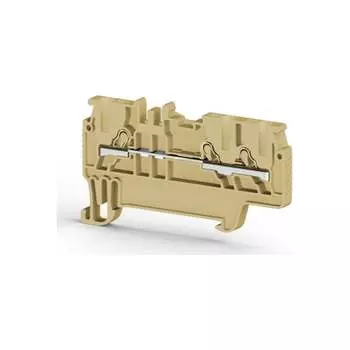 Трехвыводной пружинный быстрозажимной клеммник Klemsan PYK 1,5ME 0.0.0.3.307037