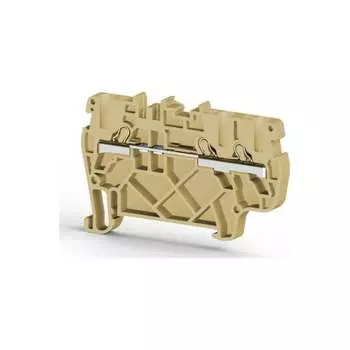 Трехвыводной пружинный быстрозажимной клеммник Klemsan PYK 2,5E 0.0.0.3.307430