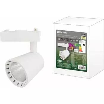 Трековый однофазный светильник TDM ELECTRIC TRL-01-015-WW SQ0369-0002