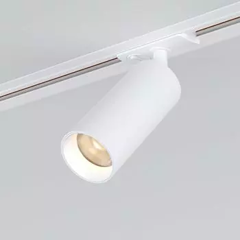 Трековый однофазный светодиодный светильник Elektrostandard diffe / для однофазного шинопровода / белый 10w 4200k (85152/01) a058235