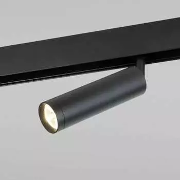 Трековый светильник Elektrostandard slim magnetic r08 8w 4200k porte (черный) 85508/01 a061302