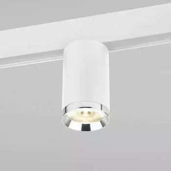 Трековый светильник Elektrostandard slim magnetic r06 10w 4200k ringe (белый/серебро) 85506/01 a061299