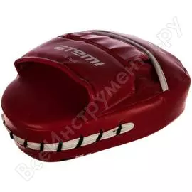 Тренировочные вогнутые лапы atemi красные, р. l, 28х21х8см ltb-16502 00-00000831