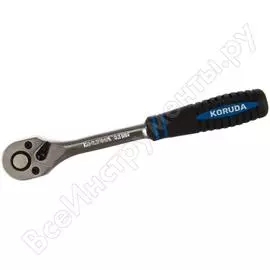 Трещотка koruda kr-3rh08 3/8" 36-зубцовая, резиновая ручка 1/0 kr-3rh08