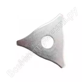 Треугольная приварочная шайба wiederkraft f015