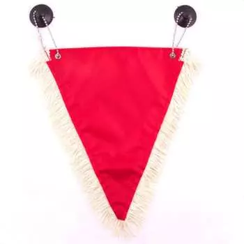 Треугольный вымпел без надписи красный skyway s05101002