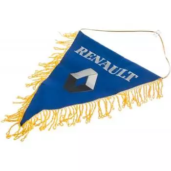 Треугольный вымпел renault фон сиреневый skyway s05101071