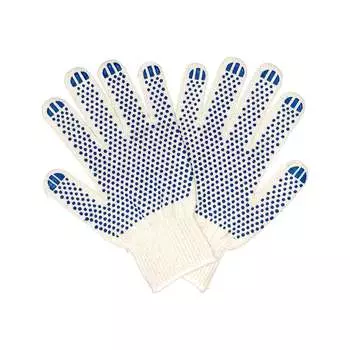 Трикотажные с ПВХ перчатки ПРОМПЕРЧАТКИ ПП-27600/100