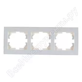 Тройная горизонтальная рамка Lezard RAIN 703-0202-148