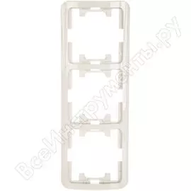 Трехместная рамка MAKEL Mimoza 22013