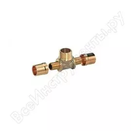 Тройник comap pexy max с наружной резьбой латунь 25x3.4-1"-25x3.4 pgm4075