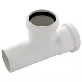 Тройник для бесшумной канализации Политэк 200505087