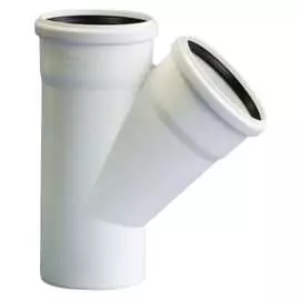 Тройник для бесшумной канализации Политэк 200111145