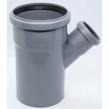 Тройник для внутренней канализации Flextron 140107