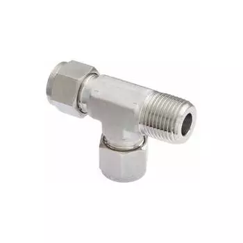 Тройник Hy-Lok CRTM-6M-4N-BRAS