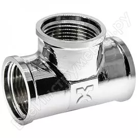 Тройник ivanci хромированный, внутренняя резьба 1/2" ivc.104130cr.n.03