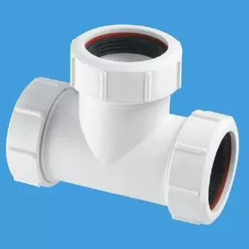 Тройник McAlpine 40E-WH