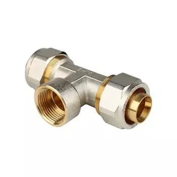 Тройник-переходник STOUT RG008S9DJPD033