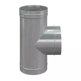 Тройник РОССТИН 90 градусов 250х0.5 мм; AISI 304 НФ-00000632