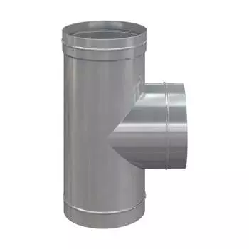 Тройник РОССТИН 90 градусов 150х0.5 мм; AISI 304 НФ-00004132