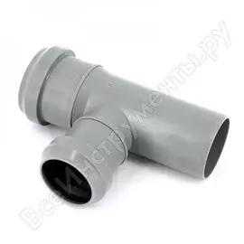 Тройник sinikon 50х40 мм 87 градусов, стандарт 510011