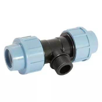 Тройник UNIPUMP с наружной резьбой 32 мм, 1" 53760