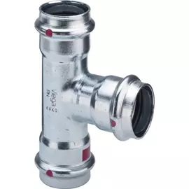 Тройник viega prestabo с sc-contur, 54х28х54 558826