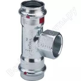 Тройник viega prestabo с sc-contur, вр, 35x3/4x35 мм 558949