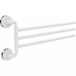 Тройной поворотный полотенцедержатель FORA LORD FOR-LORD023WT