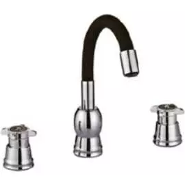 Тройной врезной смеситель для ванны Potato