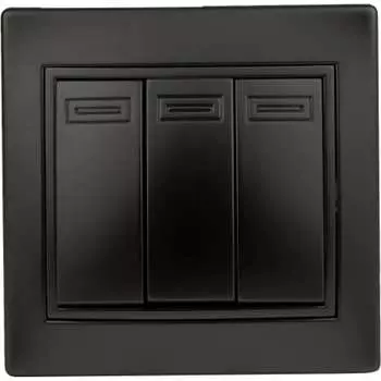 Тройной выключатель Intro Plano 1-106-05 Б0053795